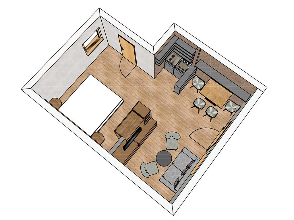 Haus Zander - Grundriss